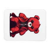 Schattigee Teddy Red Boy Magneet (Horizontaal)