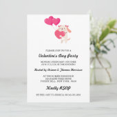 Schattigee Teddy Valentijnsdag Bedankt kaarten (Staand voorkant)