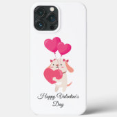 Schattigee Teddy-Valentijnsdag Case-Mate iPhone Case (Achterkant)
