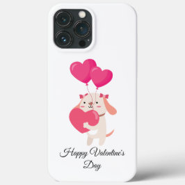 Schattigee Teddy-Valentijnsdag Case-Mate iPhone Case