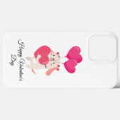 Schattigee Teddy-Valentijnsdag Case-Mate iPhone Case (Achterkant (horizontaal))