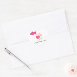 Schattigee Teddy Valentijnsdag Stickers