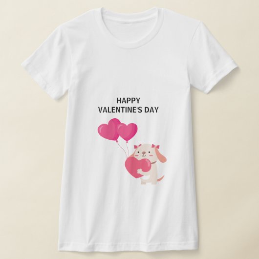 Schattigee Teddy Valentijnsdag T-shirts (Laagn)
