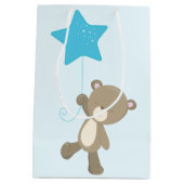 Schattigee teddybeer Baby Medium Cadeauzakje (Achterkant)