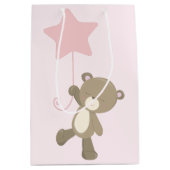 Schattigee teddybeer Baby Medium Cadeauzakje (Voorkant)
