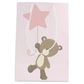Schattigee teddybeer Baby Medium Cadeauzakje (Achterkant)