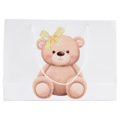 Schattigee teddybeer baby shower kind verjaardagsc groot cadeauzakje (Achterkant)
