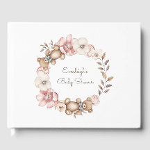 Schattigee teddybeer bloemenkrans