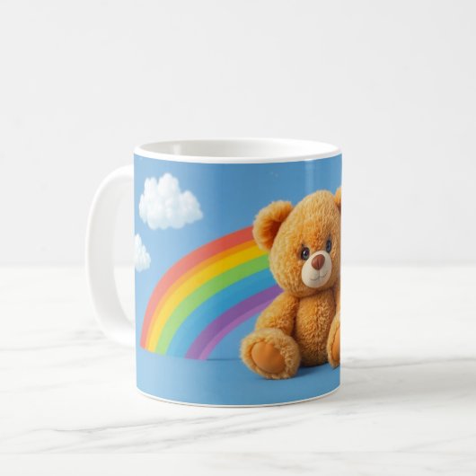 Schattigee teddybeer design koffiemok (Voorkant links)