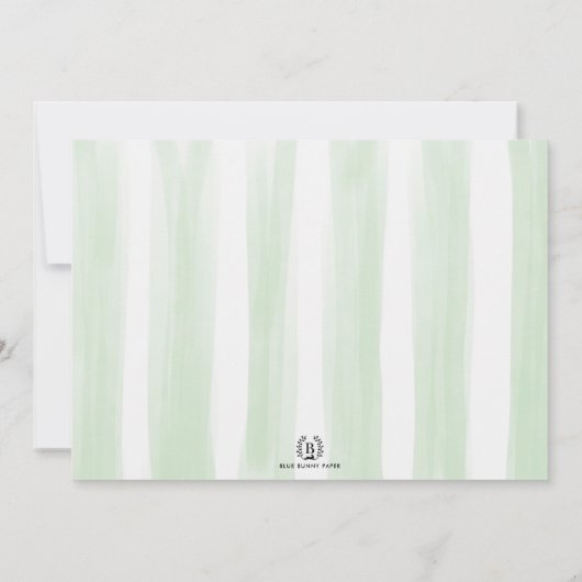 Schattigee teddybeer groene ballonnen neutrale ver kaart (Achterkant)