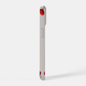 Schattigee teddybeer harten rode rozen Valentijnsd iPhone 15 Case (Rechterkant)