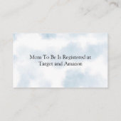 Schattigee Teddybeer Hete Luchtballonnen Baby Regi Informatiekaartje (Achterkant)