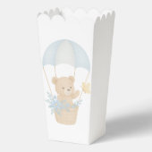 Schattigee teddybeer met parachute Baby shower Bedankdoosjes (Achterkant)