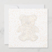 Schattigee teddybeer op maat bedankkaart (Achterkant)