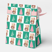 Schattigee teddybeer sinterklaas kerstboom feest bedankdoosjes (Achterkant)