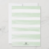 Schattigee Teddybeer Verjaardag Jongen Greenery Ba Kaart (Achterkant)