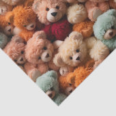 Schattigee teddyberen crush | Geslachtsneutrale pa Tissuepapier (Detail)