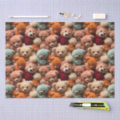 Schattigee teddyberen crush | Geslachtsneutrale pa Tissuepapier (Craft)