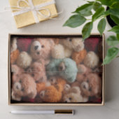 Schattigee teddyberen crush | Geslachtsneutrale pa Tissuepapier (Geschenk)