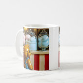 Schattigee teddykatoen koffiemok (Voorkant links)