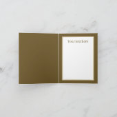 Schattigee tekst toevoegen baby Angel Notitiekaartje (Binnen)