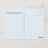 Schattigee tekst toevoegen voor elk doel Doctor He Briefkaart (Achterkant)