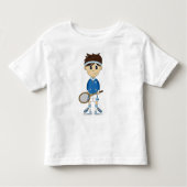 Schattigee Tennis Boy T-shirt (Voorkant)