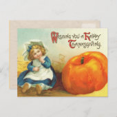 Schattigee  Thanksgiving Briefkaarten (Voorkant / Achterkant)