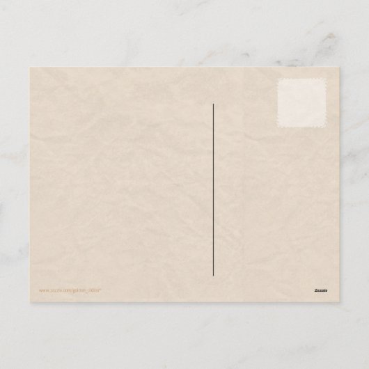 Schattigee  Thanksgiving Briefkaarten (Achterkant)