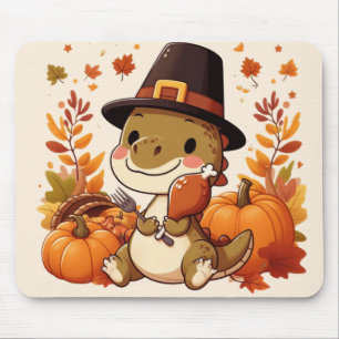 Schattigee Thanksgiving Dinosaurus Muismat