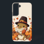 Schattigee Thanksgiving Dinosaurus Samsung Galaxy Hoesje<br><div class="desc">rader</div>