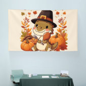 Schattigee Thanksgiving Dinosaurus Spandoek (Beurs)