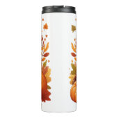 Schattigee Thanksgiving Dinosaurus Thermosbeker (Achterkant)