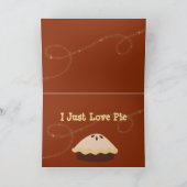 Schattigee Thanksgiving Kaart w/Basset, Pompoen, & (Binnen)