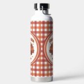 Schattigee Thanksgiving Turkije Cartoon - "Gobble  Waterfles (Links)