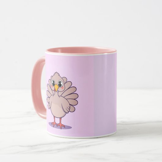 Schattigee Thanksgiving Turkije Combo Mok (Voorkant links)