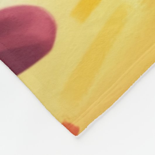 Schattigee Thanksgiving Turkije Fleece Blanket (Hoek)