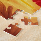 Schattigee Thanksgiving Turkije Jigsaw puzzel (Zijkant)