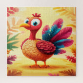 Schattigee Thanksgiving Turkije Jigsaw puzzel (Verticaal)