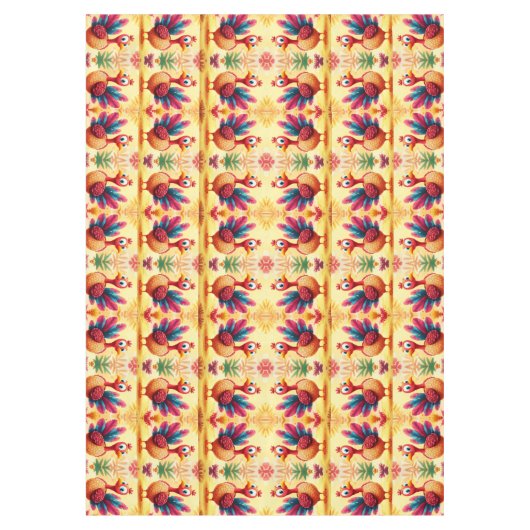 Schattigee Thanksgiving Turkije tafelkleed (Voorkant)