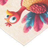 Schattigee Thanksgiving Turkije Tafelloper (Hoek)