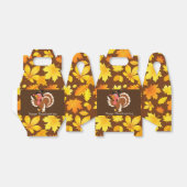 Schattigee Thanksgiving Vakantie kalkoen voeg naam Bedankdoosjes (Uitgevouwen)