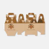 Schattigee Thanksgiving Vakantie kalkoen voeg naam Bedankdoosjes (Uitgevouwen)