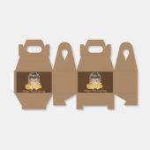 Schattigee Thanksgiving Vakantie kalkoen voeg naam Bedankdoosjes (Uitgevouwen)