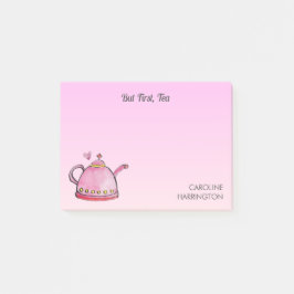 Schattigee Theeliefhebber Inspirerend Gezellige Ka Post-it® Notes