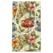 Schattigee theeliefhebbers betegeld feest klein cadeauzakje (Voorkant)