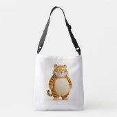 Schattigee Tiger Cub Canvas tas (Achterkant)