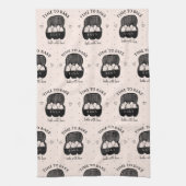 Schattigee tijd om bakkerskeuken te bakken theedoek (Verticaal)