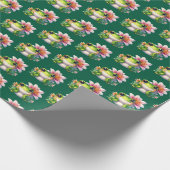 Schattigee Tile Frog Lovers Party Cadeaupapier (Hoek)