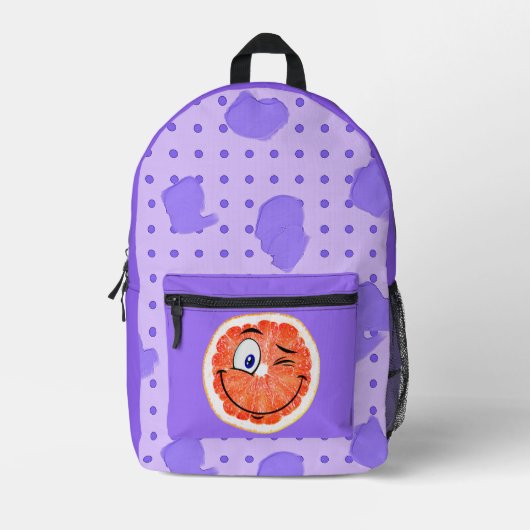 SCHATTIGEE TIME & ME rugzak! Print Cut Naaizak Bedrukte Rugzak (Voorkant)